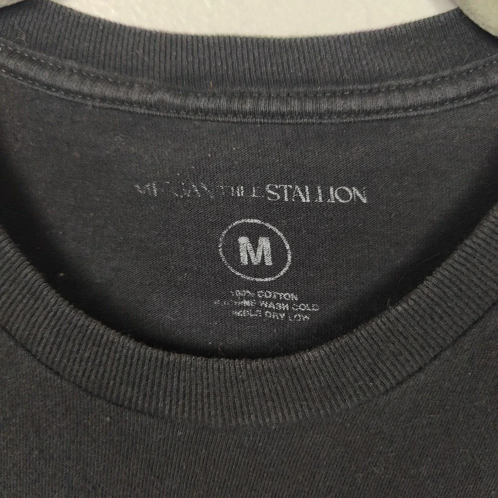Megan Thee Stallion Hot Girl Summer Tour T-Shirt Size Medium Black Las Vegas Rap
